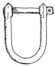Load image into Gallery viewer, Swing D Shackle