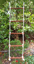 Load image into Gallery viewer, Rope and Dowel Ladder