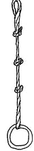 Load image into Gallery viewer, Rope Foot Swing Knotted