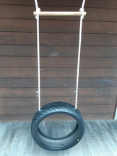Load image into Gallery viewer, Hoop Tyre Swing with Trapeze
