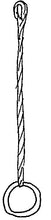 Load image into Gallery viewer, Rope Foot Swing Plain
