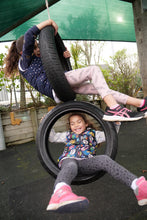 Load image into Gallery viewer, Double Vertical Tyre Swing
